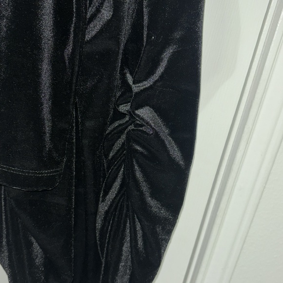 Liquid by sioni velvet black blouse size small brand new - Picture 4 of 4